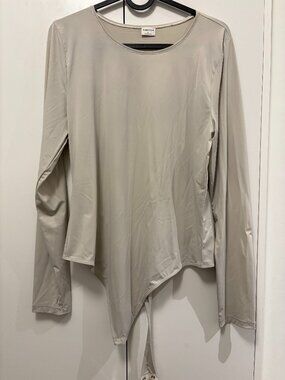 Light Grey Babaton Bodysuit